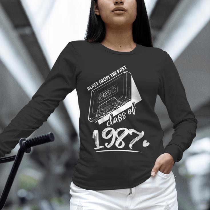 Reunion Class Of 1987 School Graduation Blast From The Past Unisex Long Sleeve T-Shirt