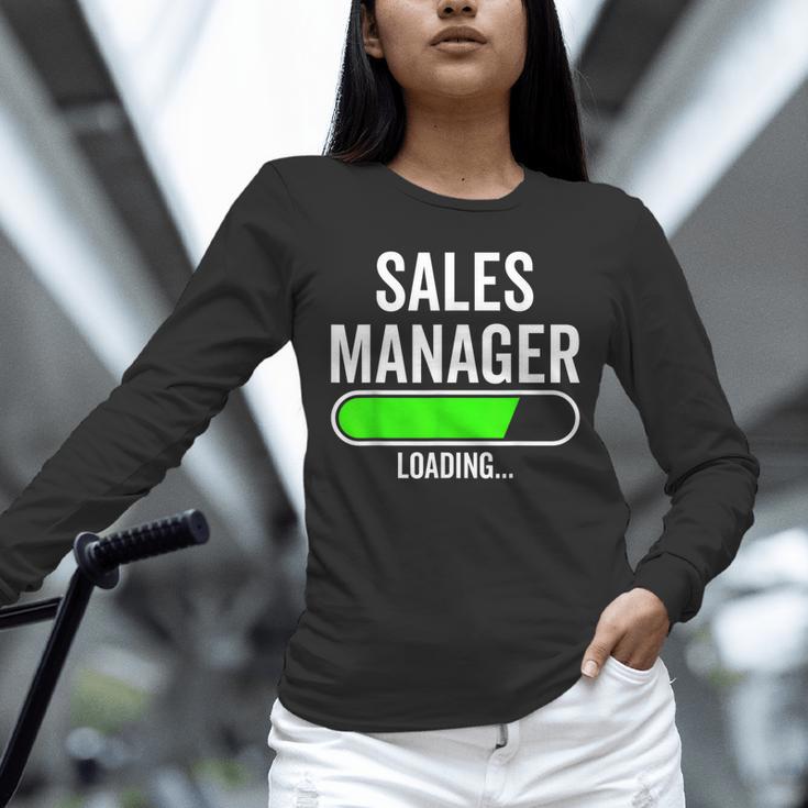 Sales Manager Loading Graduation Graduate New Job Unisex Long Sleeve T-Shirt