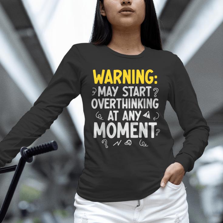 Sarcastic Saying For Overthinkers Introverts Unisex Long Sleeve T-Shirt Sarcastic Saying For Overthinkers Introverts Unisex Long Sleeve T-Shirt
