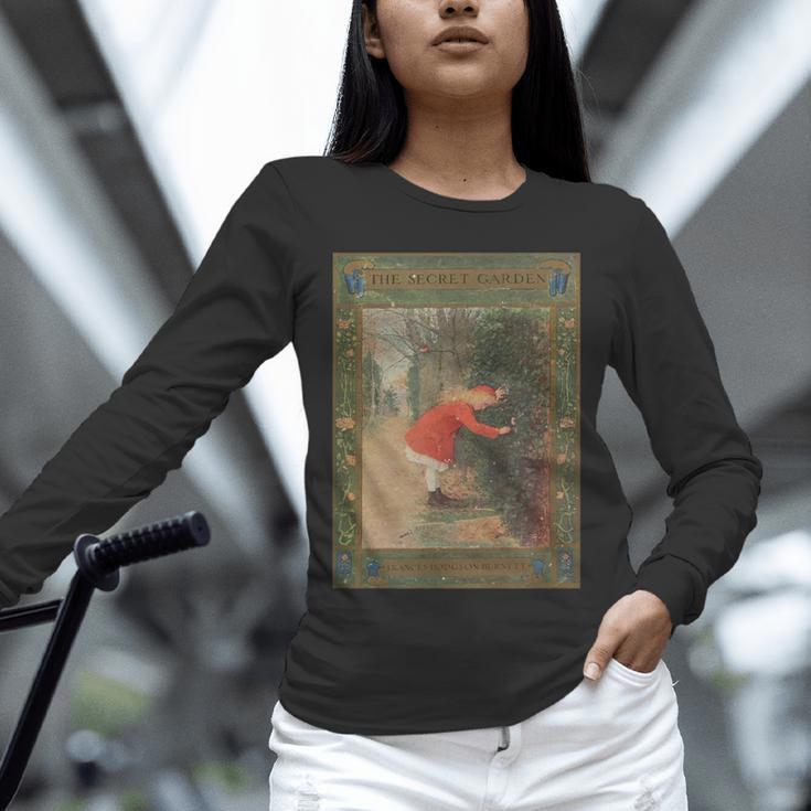 The Secret Garden Book Cover Unisex Long Sleeve T-Shirt The Secret Garden Book Cover Unisex Long Sleeve T-Shirt