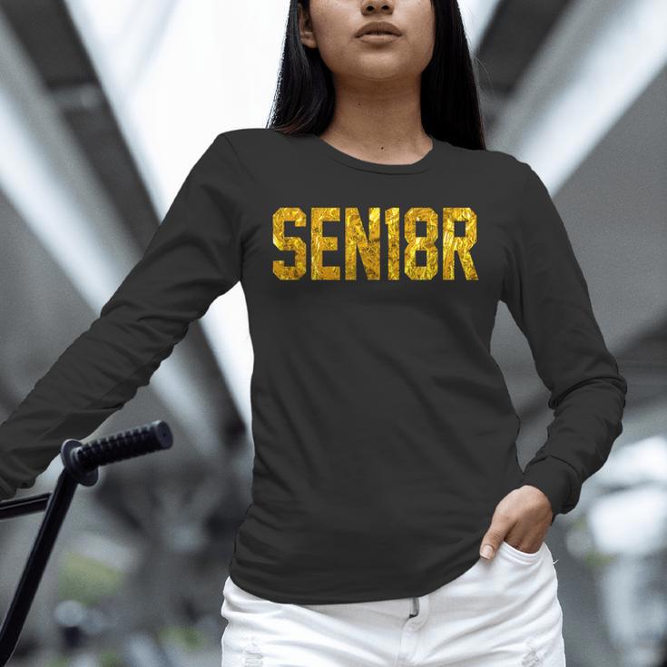 SEN18R Senior 2018 High School Graduation Party T-Shirt Unisex Long Sleeve T-Shirt