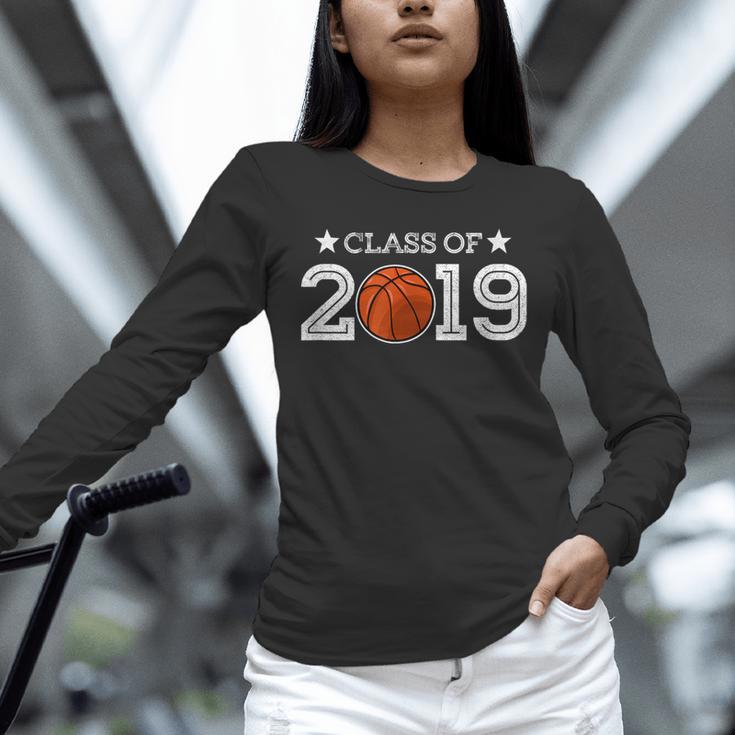 Senior 2019 Basketball Shirt Graduation Class Of 2019 Stars Unisex Long Sleeve T-Shirt