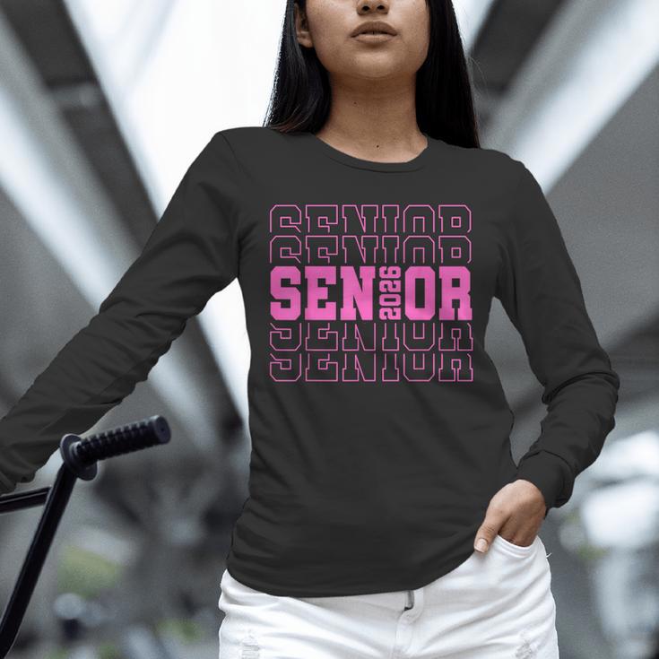 Senior 2026 Class Of 2026 Boys Girls Matching Graduation Unisex Long Sleeve T-Shirt