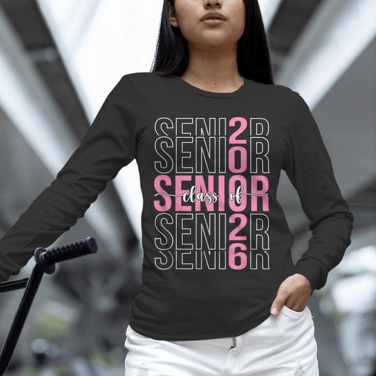 Senior 2026 Class Of 2026 Seniors Graduation 2026 Girl Women Unisex Long Sleeve T-Shirt