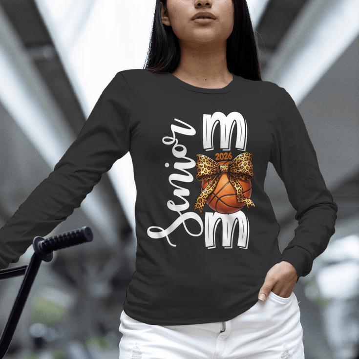 Senior Basketball Mom Class Of 2026 Player Graduation Grad Unisex Long Sleeve T-Shirt