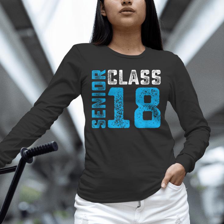 Senior Class 18 Shirt Graduation Apparel T-Shirt Unisex Long Sleeve T-Shirt