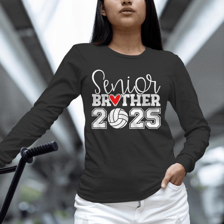Senior Volleyball Brother 2025 Class Of 2025 Graduation Unisex Long Sleeve T-Shirt