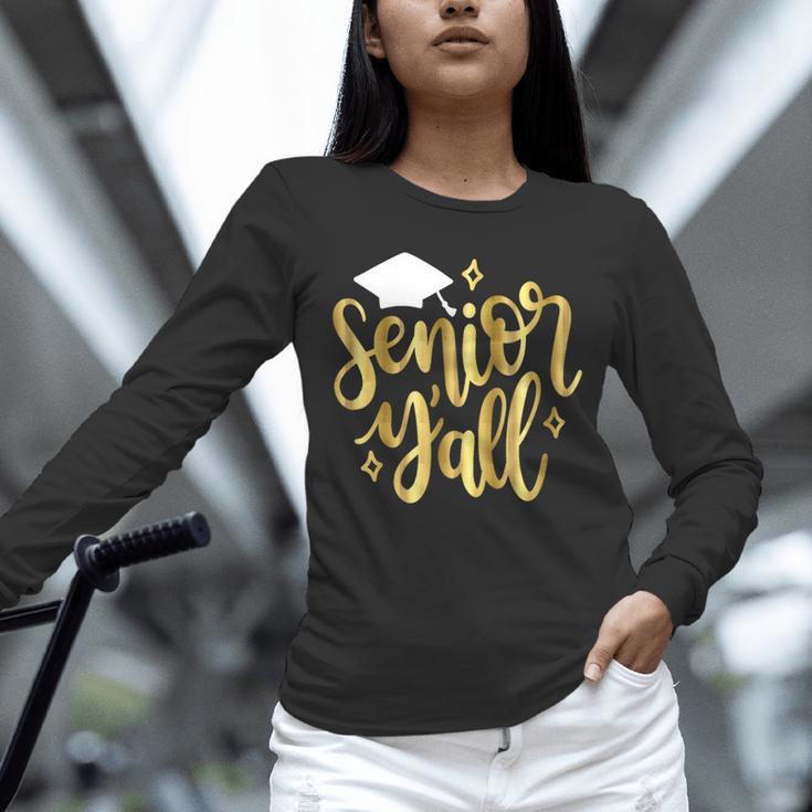 Seniors Y'All 2019 Graduation Tshirt High School College Unisex Long Sleeve T-Shirt