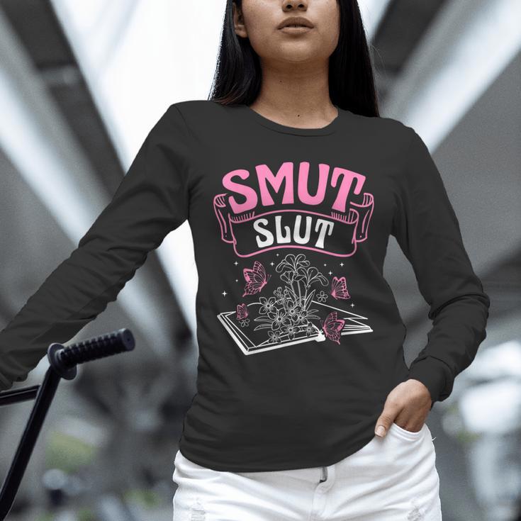 SMUT Slut Provocative Literature Book Club Book Reading Unisex Long Sleeve T-Shirt