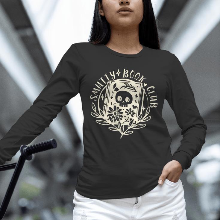 Smutty Book Club Smutty Book Lover Front And Back Spicy Book Unisex Long Sleeve T-Shirt Smutty Book Club Smutty Book Lover Front And Back Spicy Book Unisex Long Sleeve T-Shirt
