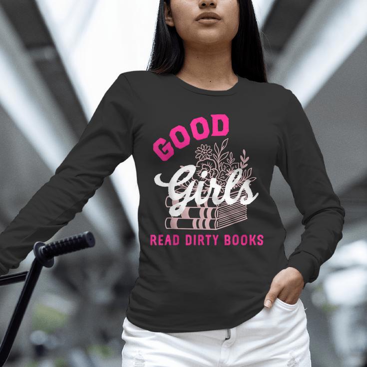 Smutty Book Merch Good Girls Read Dirty Books Smut Readers Unisex Long Sleeve T-Shirt Smutty Book Merch Good Girls Read Dirty Books Smut Readers Unisex Long Sleeve T-Shirt