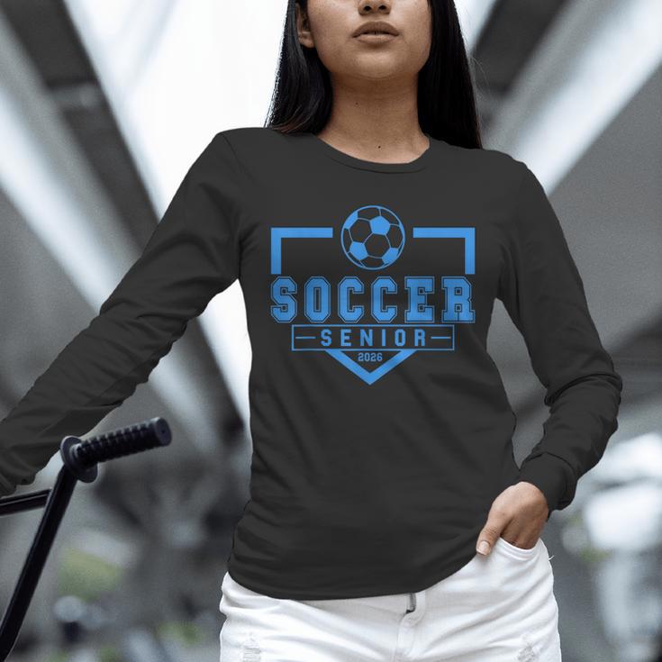 Soccer Senior Night Soccer Senior 2026 Graduation 44 Unisex Long Sleeve T-Shirt