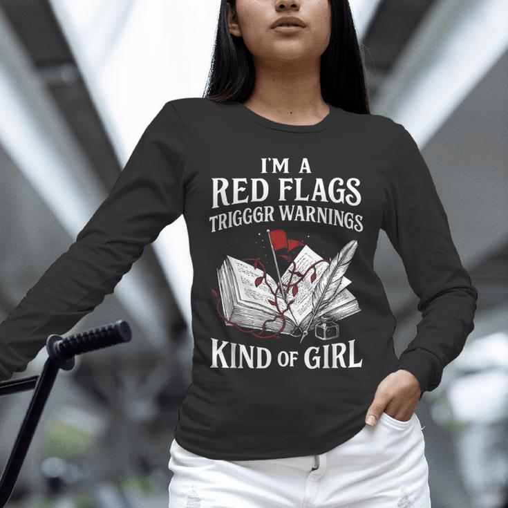 Spicy Book Reader Morally Gray Dark Romance Bookish Unisex Long Sleeve T-Shirt