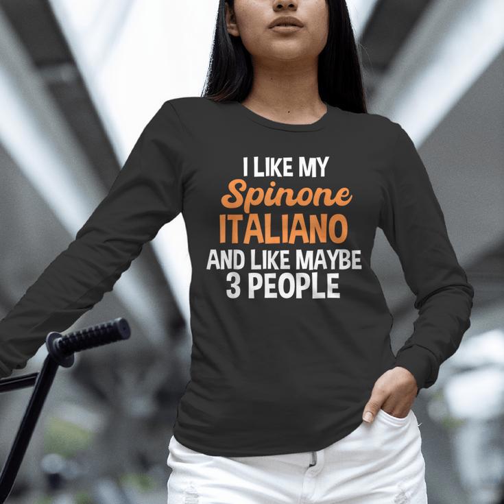Spinone Italiano Dog Introvert Bracco Spinoso Fur Parent Unisex Long Sleeve T-Shirt