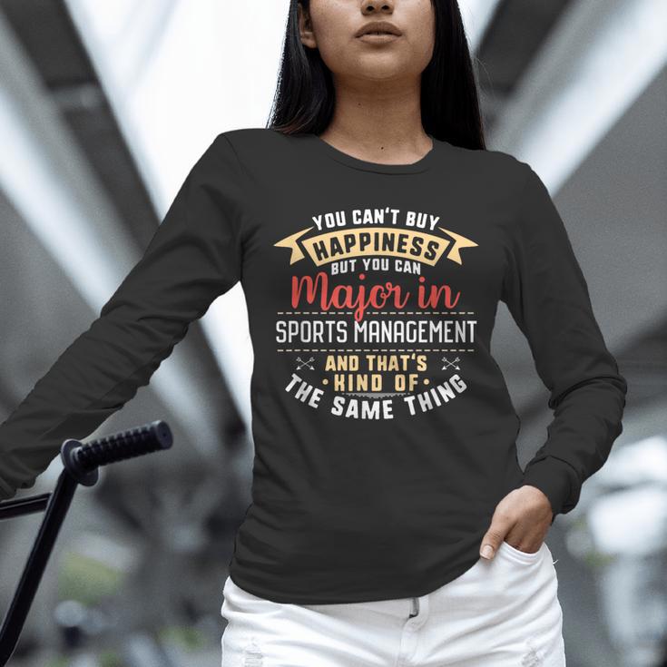 Sports Management Major Student Shirt Graduation Unisex Long Sleeve T-Shirt