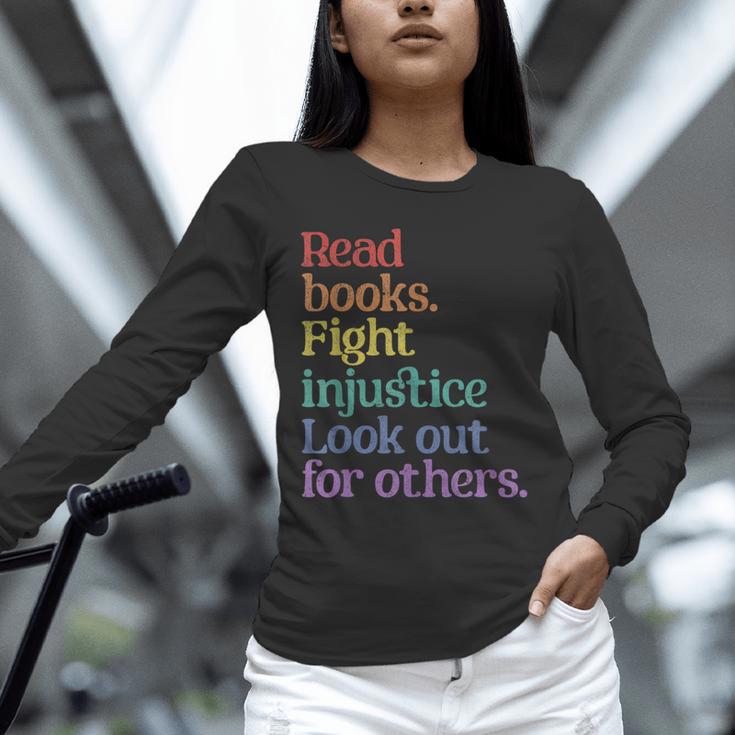 Stop Book Banning Pro Library Unisex Long Sleeve T-Shirt