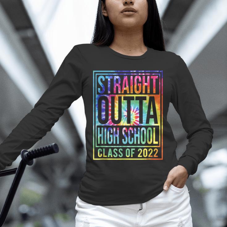 Straight Outta High School Class Of 2022 Graduation Unisex Long Sleeve T-Shirt