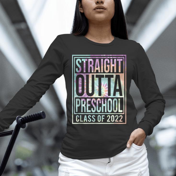 Straight Outta Preschool Class Of 2022 School Graduation Unisex Long Sleeve T-Shirt