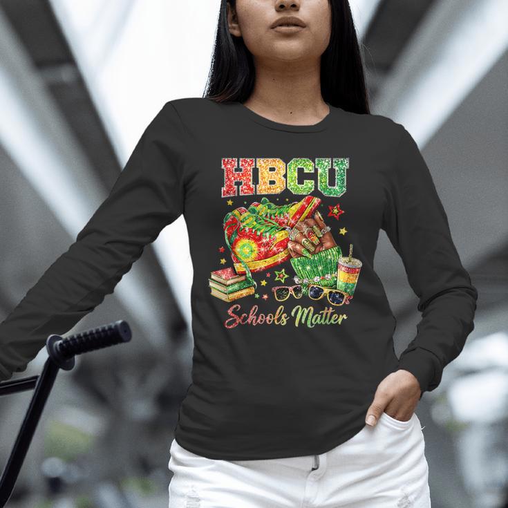 Students Future HBCU Grad History Graduation Unisex Long Sleeve T-Shirt
