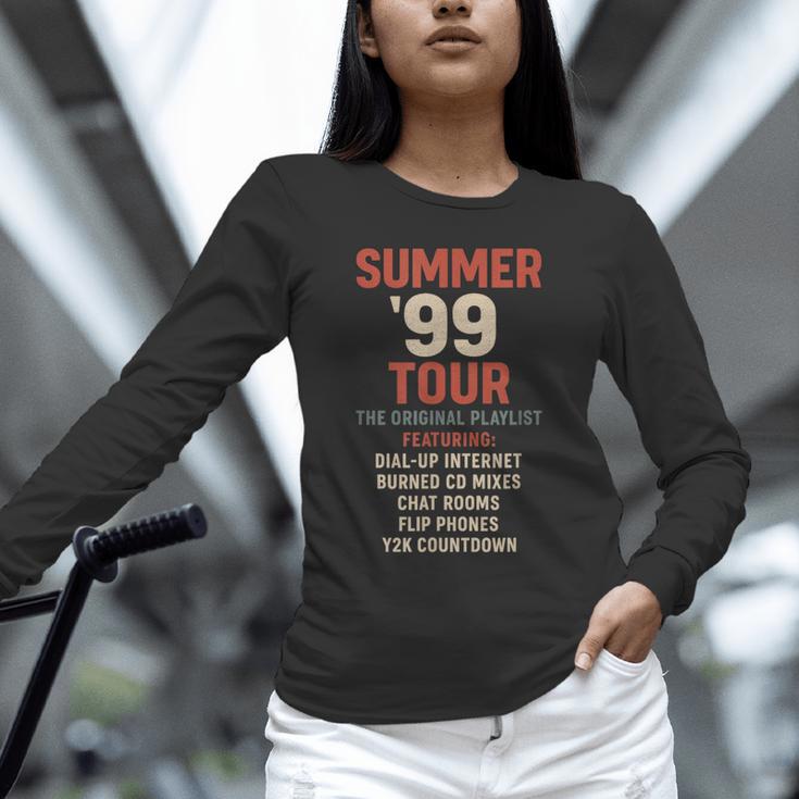Summer 99 Tour Original Playlist Retro Nostalgia Unisex Long Sleeve T-Shirt Summer 99 Tour Original Playlist Retro Nostalgia Unisex Long Sleeve T-Shirt