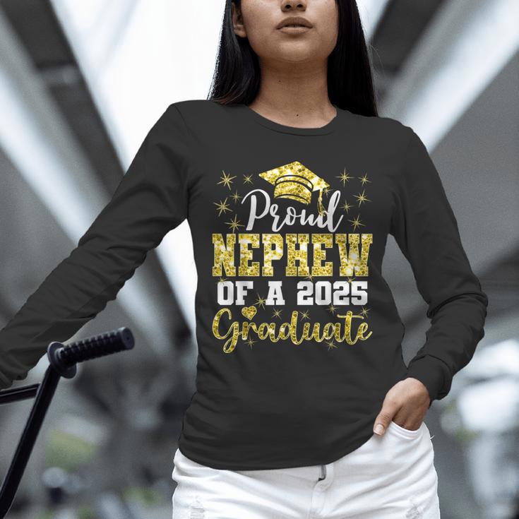 Super Proud Nephew Of 2025 Graduate Senior Graduation Family Unisex Long Sleeve T-Shirt