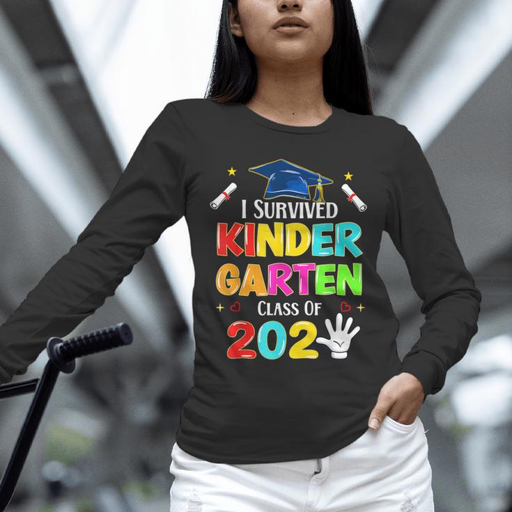 I Survived Kindergarten Graduation 2025 Graduate Boys Girls Unisex Long Sleeve T-Shirt