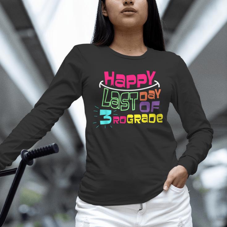 Sweet Happy Last Day Of 3rd Grade Kids GraduationUnisex Long Sleeve T-Shirt