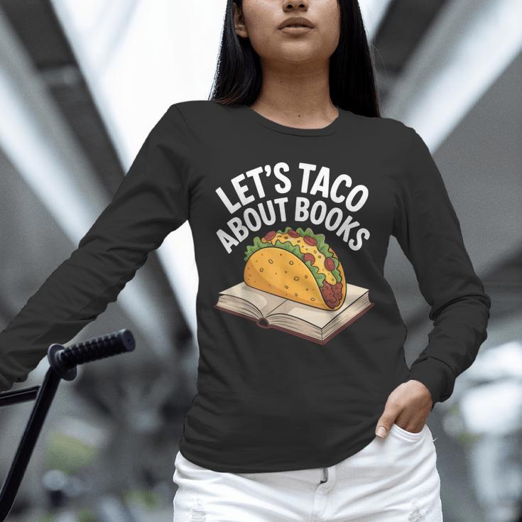 Taco Books Mexican Reading Teacher Book Lovers Bookish Unisex Long Sleeve T-Shirt Taco Books Mexican Reading Teacher Book Lovers Bookish Unisex Long Sleeve T-Shirt