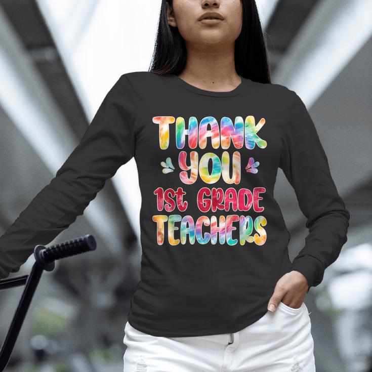 Thank You 1st Grade Teachers Graduation Last Day Of School Unisex Long Sleeve T-Shirt