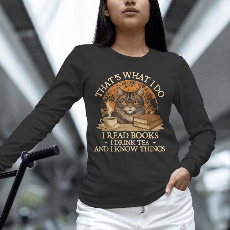 That’s What I Do I Read Books Reading Bookworm Reader Unisex Long Sleeve T-Shirt