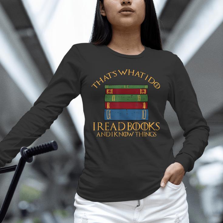 Thats What I Do Read Reading Book Librarian Across America Unisex Long Sleeve T-Shirt Thats What I Do Read Reading Book Librarian Across America Unisex Long Sleeve T-Shirt