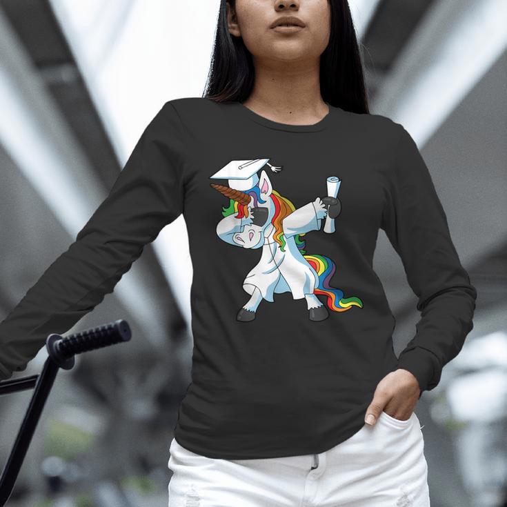 Unicorn Student Graduation 2022 Boys Girls Teenagers Teen Unisex Long Sleeve T-Shirt