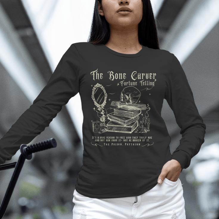 Vintage The Bone Carver Death God Tour Skeleton Spicy Books Unisex Long Sleeve T-Shirt Vintage The Bone Carver Death God Tour Skeleton Spicy Books Unisex Long Sleeve T-Shirt