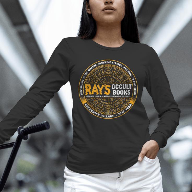 Vintage Quote Ray's Occult Retro Spiritual Books Unisex Long Sleeve T-Shirt