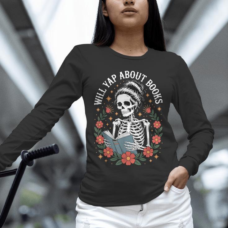 Will Yap About Books Unisex Long Sleeve T-Shirt