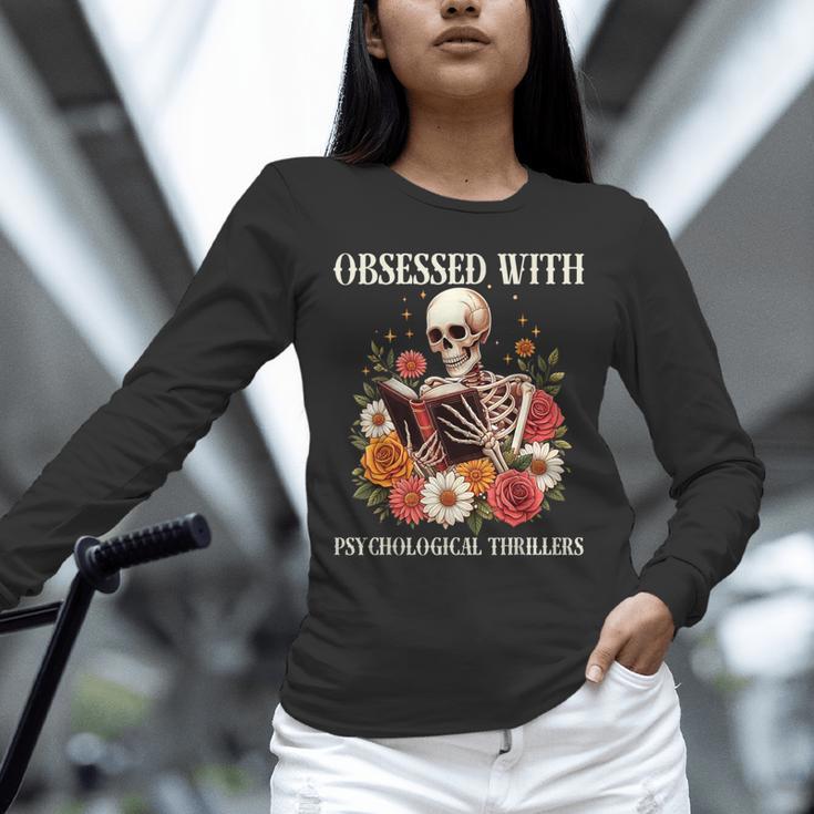 Women's Psychological Thriller Book Reader Lover Unisex Long Sleeve T-Shirt
