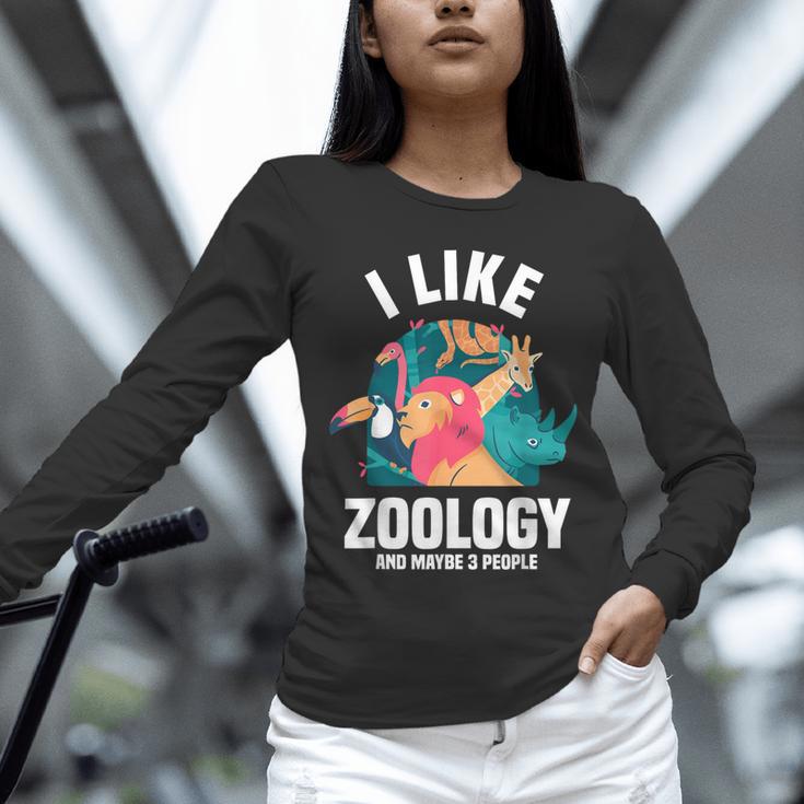 Zoologist Scientist Wildlife Biologist Zoology Introverted Unisex Long Sleeve T-Shirt Zoologist Scientist Wildlife Biologist Zoology Introverted Unisex Long Sleeve T-Shirt