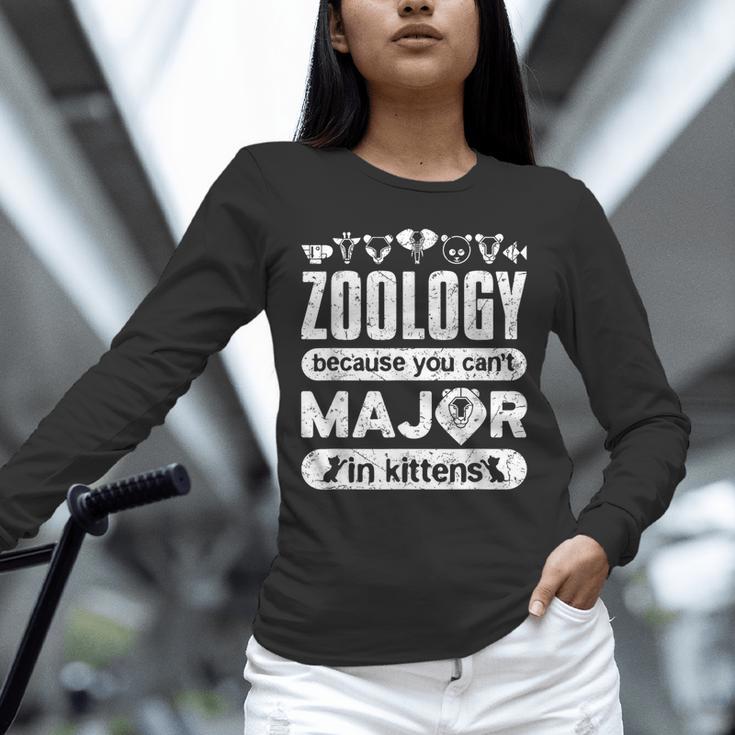 Zoology Major Graduation Zoology Quote Unisex Long Sleeve T-Shirt