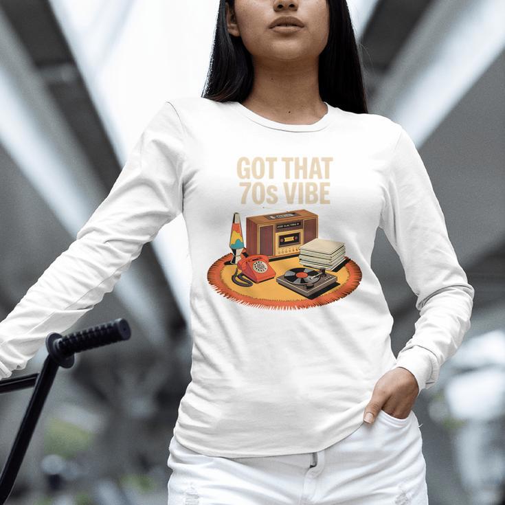 1970s 70s Reunion Nostalgia Memories Music School Grew Up Premium Tri-Blend Unisex Long Sleeve T-Shirt