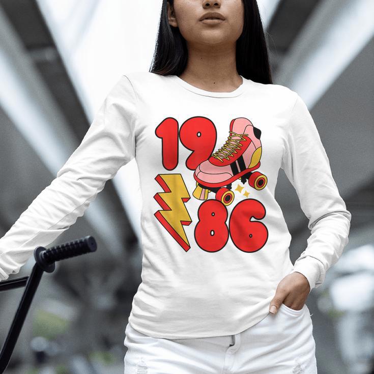1986 Retro Roller Skate Vintage 80s Nostalgia Collector Unisex Long Sleeve T-Shirt