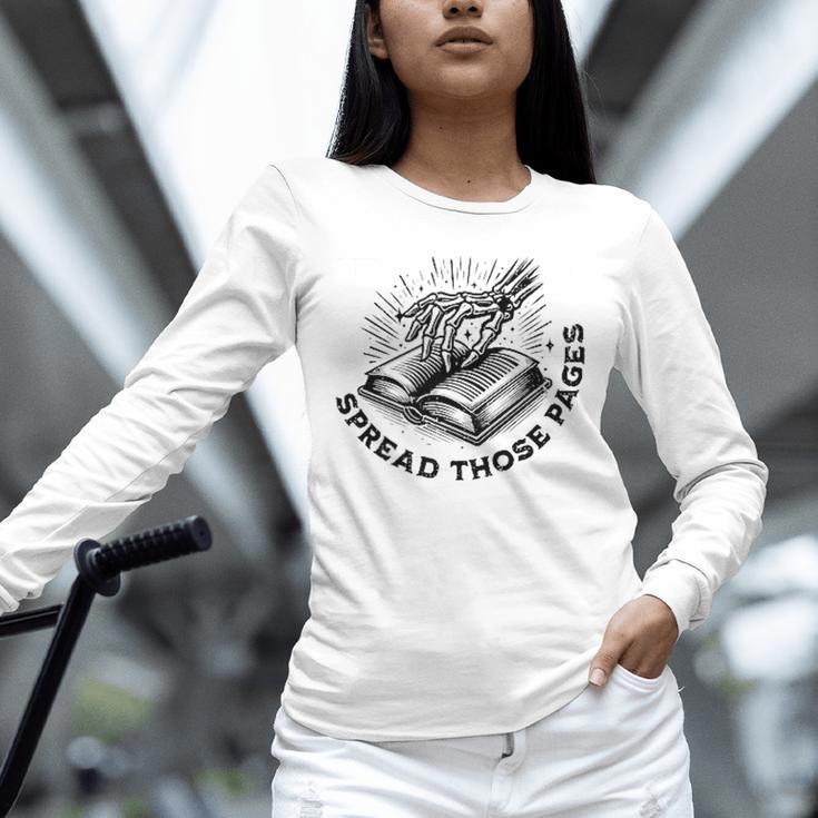 2 SIDES I Look Better Bent Over A Book Saying Quote Unisex Long Sleeve T-Shirt 2 SIDES I Look Better Bent Over A Book Saying Quote Unisex Long Sleeve T-Shirt