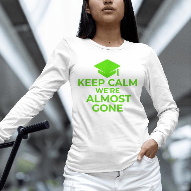 2018 Graduation Red Green High School Color Unisex Long Sleeve T-Shirt