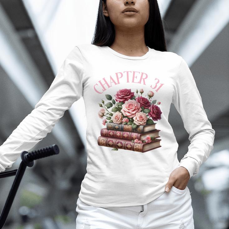 31st Birthday Chapter 31 Birthday Shirt Women Book Lover Unisex Long Sleeve T-Shirt 31st Birthday Chapter 31 Birthday Shirt Women Book Lover Unisex Long Sleeve T-Shirt