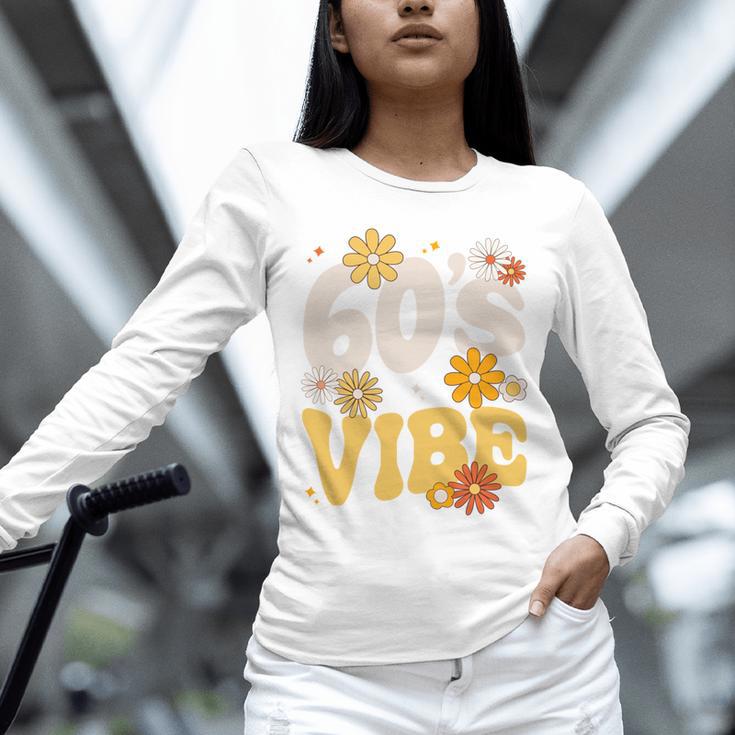 60's Vibe Vintage Nostalgia Mixtape Era 1960s Party Groovy Unisex Long Sleeve T-Shirt