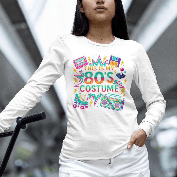 This Is My 80’s Costume Retro Nostalgia Unisex Long Sleeve T-Shirt