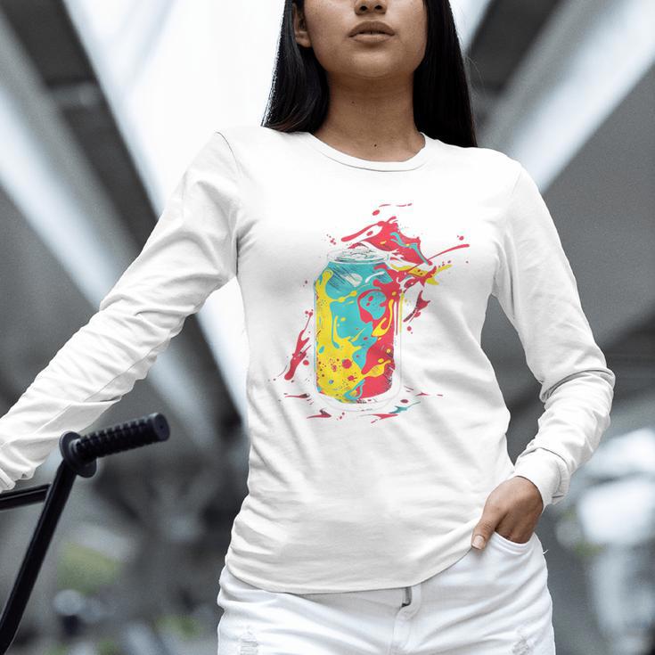 80s Nostalgia Soda Can Unisex Long Sleeve T-Shirt