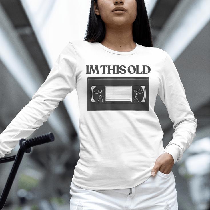 80s VHS Video Cassette Nostalgia Unisex Long Sleeve T-Shirt 80s VHS Video Cassette Nostalgia Unisex Long Sleeve T-Shirt