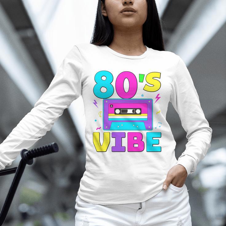 80's Vibe Retro Style Cassette Tape Nostalgia 1980s Party Premium Tri-Blend Unisex Long Sleeve T-Shirt 80's Vibe Retro Style Cassette Tape Nostalgia 1980s Party Premium Tri-Blend Unisex Long Sleeve T-Shirt