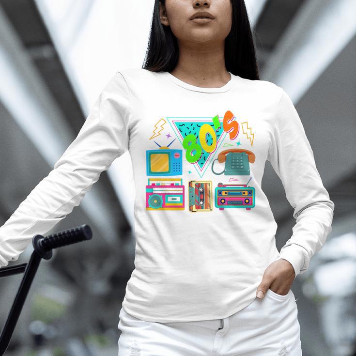 80's Vintage Cassette Tape Nostalgia Mixtape Era 1980s Retro Unisex Long Sleeve T-Shirt 80's Vintage Cassette Tape Nostalgia Mixtape Era 1980s Retro Unisex Long Sleeve T-Shirt