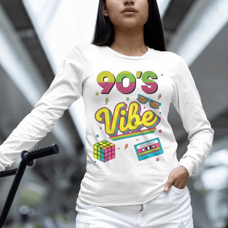 90s Nostalgia Retro Apparel 90'S Vibe Retro Unisex Long Sleeve T-Shirt